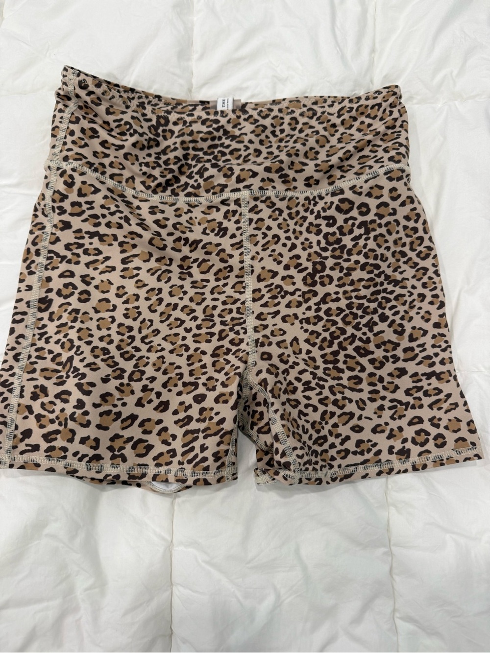 Spell & the Gypsy Collective Cheetah bike shorts size medium